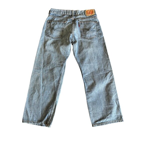 Levi's 550 Boys Blue Relaxed Jeans - Picture 2 of 6
